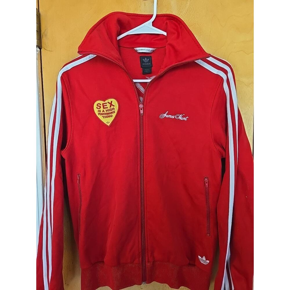 Adidas Originals James Hunt Limited Player Track Jacket Size Small Y2K Sex